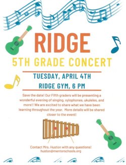 grade 5 music concert